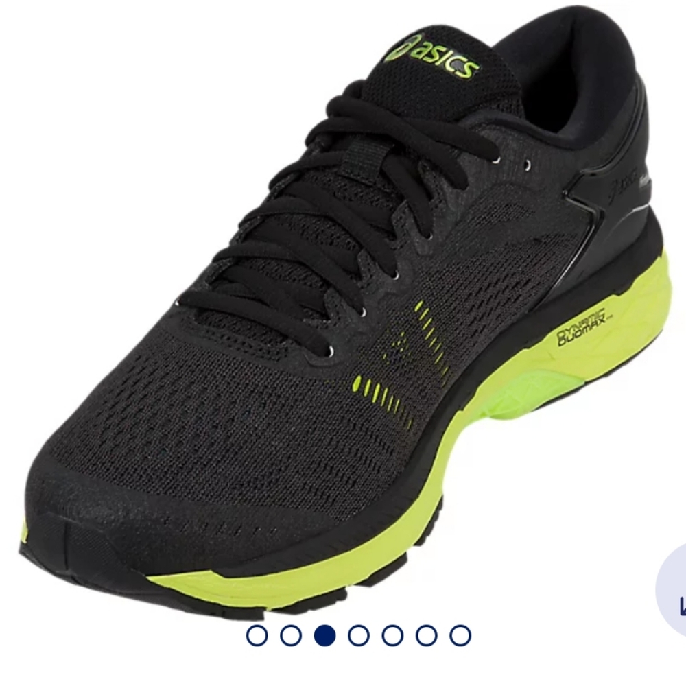 Oasics Men's Running Shoes Green and Black, excellent condition - Picture 4 of 16